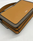 Botkier Truffle Colorblock Leather Cobble Hill Crossbody Bag