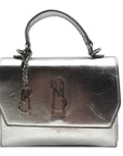 Steve Madden Silver Blattuca Convertible Crossbody Bag