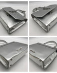Steve Madden Silver Blattuca Convertible Crossbody Bag