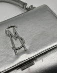 Steve Madden Silver Blattuca Convertible Crossbody Bag
