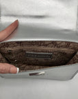 Steve Madden Silver Blattuca Convertible Crossbody Bag
