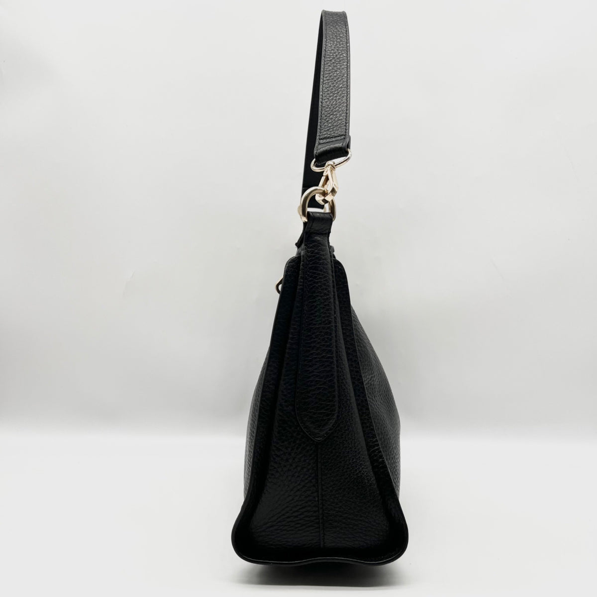 Radley London Black Pebbled Leather Sloane Street Shoulder Bag