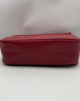 Like Dreams Red Leather Bowtie Shoulder Bag