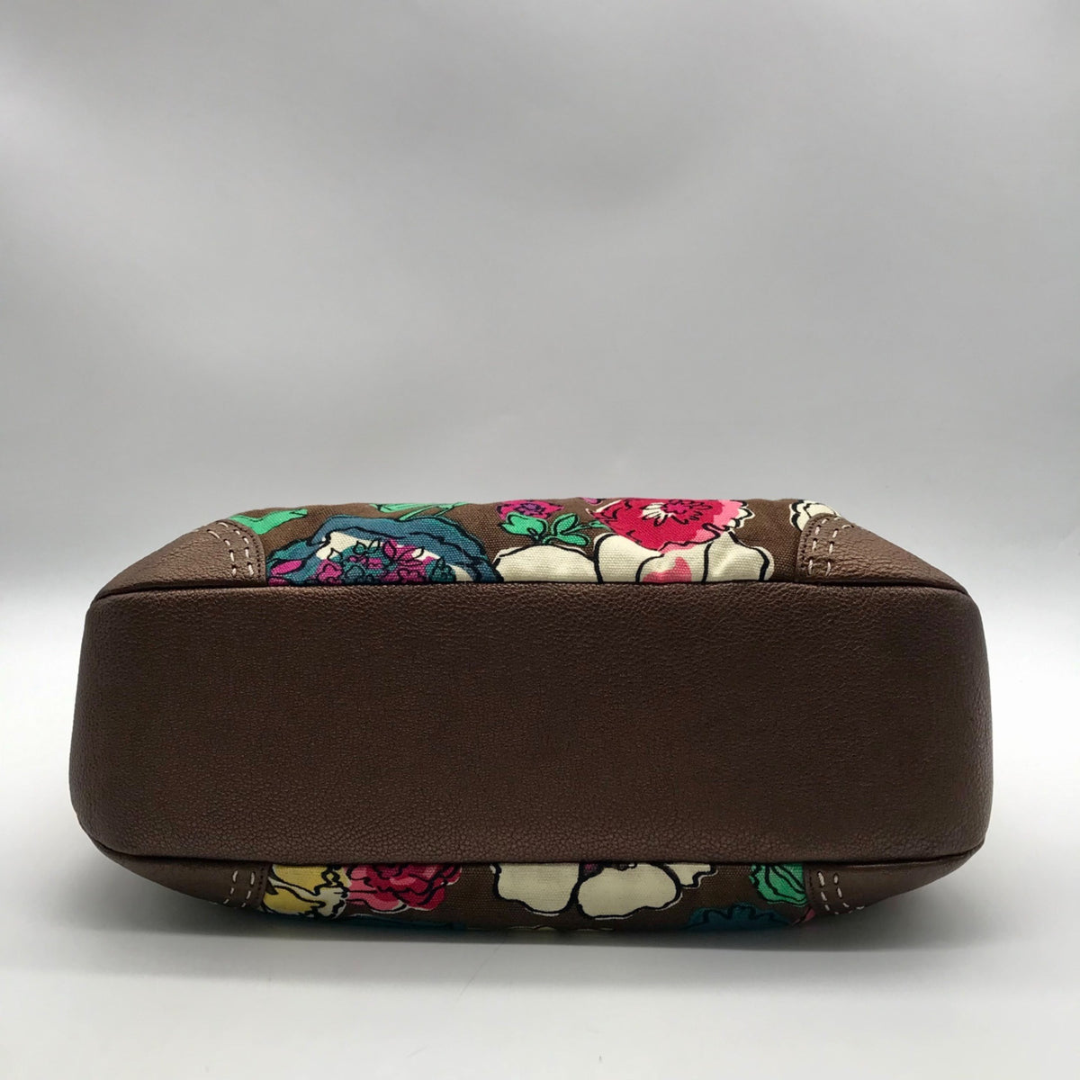 Brighton Floral Canvas Drawstring Hobo Bag