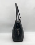 Kate Spade Black Pebbled Leather Triple Compartment Leila Shoulder Bag