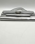 I.N.C. Silver Metallic Wyllah Clutch Bag