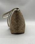 Coach Tan Signature Coated Canvas City Tote Bag-F58292