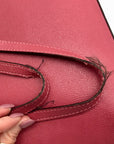 Coach Pink Crossgrain Leather City Zip Tote Bag F58846