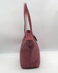 Coach Pink Crossgrain Leather City Zip Tote Bag F58846