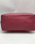 Coach Pink Crossgrain Leather City Zip Tote Bag F58846