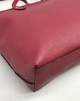 Coach Pink Crossgrain Leather City Zip Tote Bag F58846