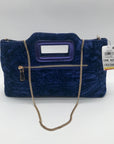 I.N.C. International Concepts Sapphire Crush Juditth Convertible Clutch