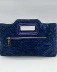 I.N.C. International Concepts Sapphire Crush Juditth Convertible Clutch