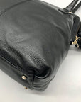 Kate Spade Black Pebbled Leather Ashlyn Belltown Shoulder Bag