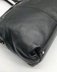 Kate Spade Black Pebbled Leather Ashlyn Belltown Shoulder Bag