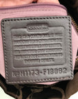 Coach Brown Canvas Signature Chain Convertible Shoulder Bag F18862