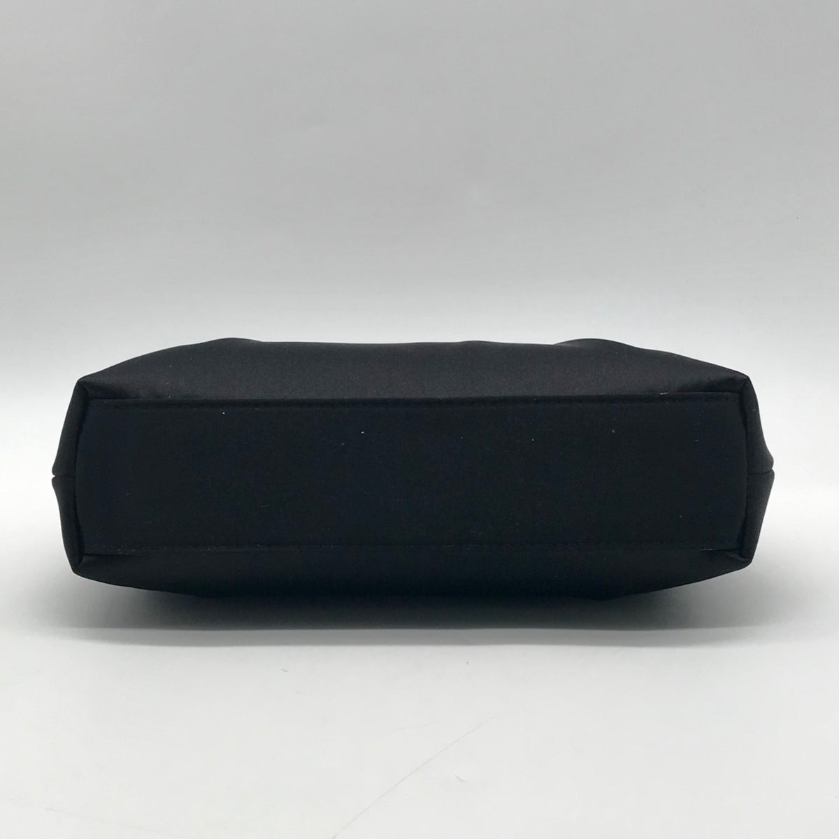 Nina Black Satin Crystal Frame Convertible Bag