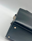 Kate Spade Spencer Black and Gray Leather Shoulder Bag