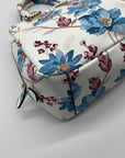 Guess White Floral Micaela Girlfriend Convertible Satchel With Wallet