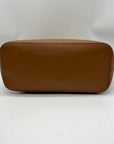 Michael Kors Brown Saffiano Leather Jet Set Tote