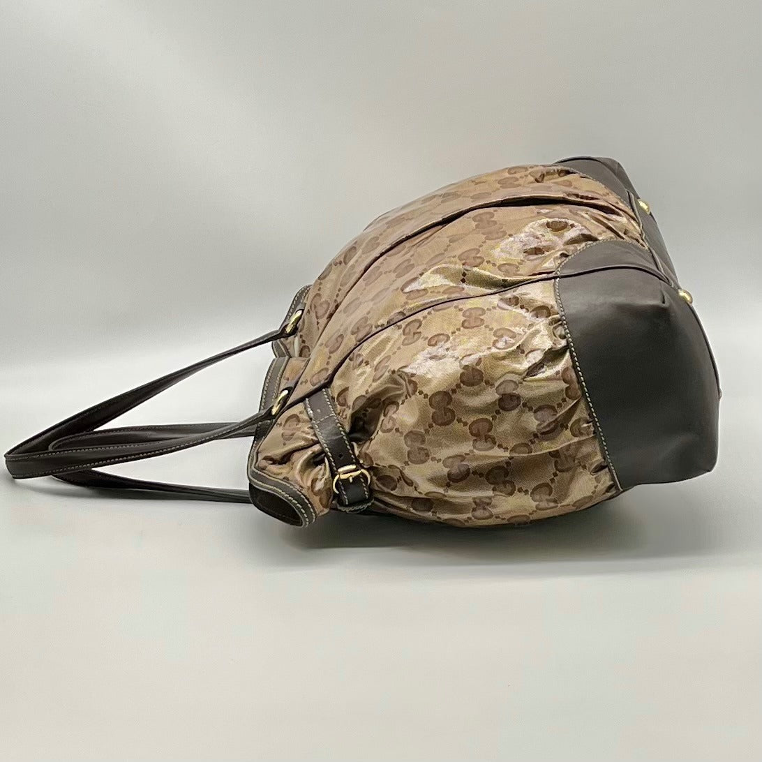 Gucci Brown Vintage Princy Tote Bag