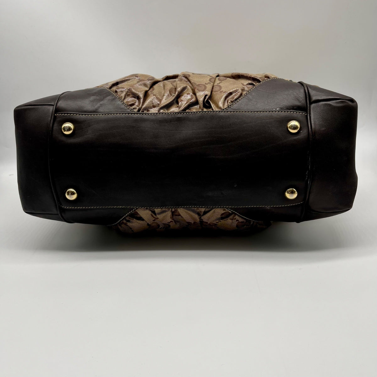 Gucci Brown Vintage Princy Tote Bag