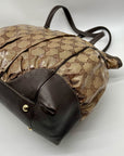 Gucci Brown Vintage Princy Tote Bag