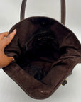 Gucci Brown Vintage Princy Tote Bag