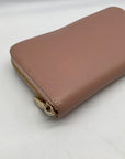Furla Pink Leather Babylon Continental Wallet