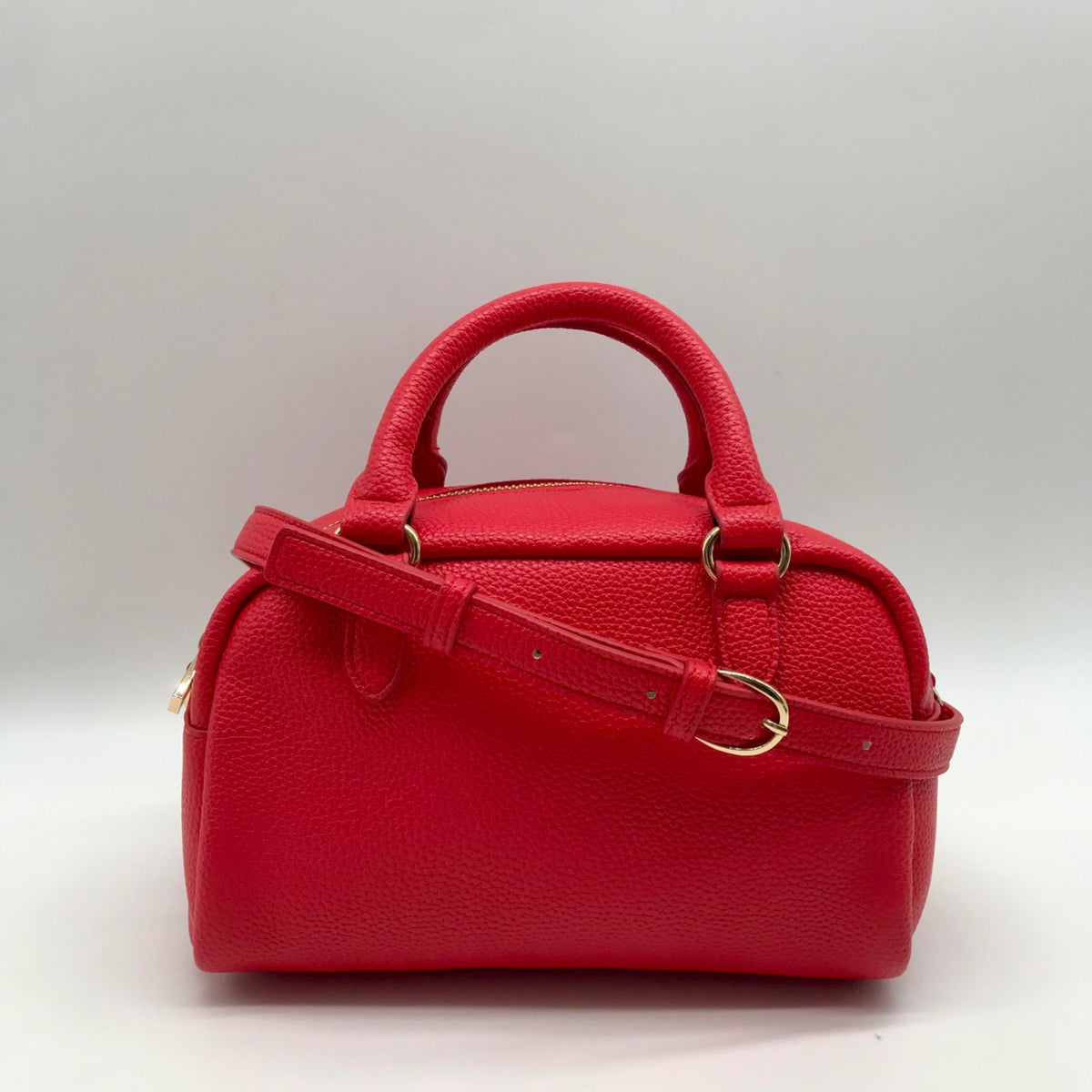 On 34th Red Faux Leather Crossbody Mini Bag