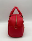 On 34th Red Faux Leather Crossbody Mini Bag