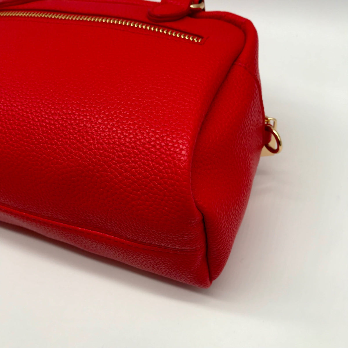 On 34th Red Faux Leather Crossbody Mini Bag