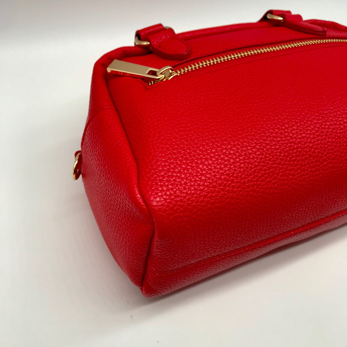 On 34th Red Faux Leather Crossbody Mini Bag