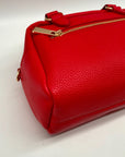 On 34th Red Faux Leather Crossbody Mini Bag