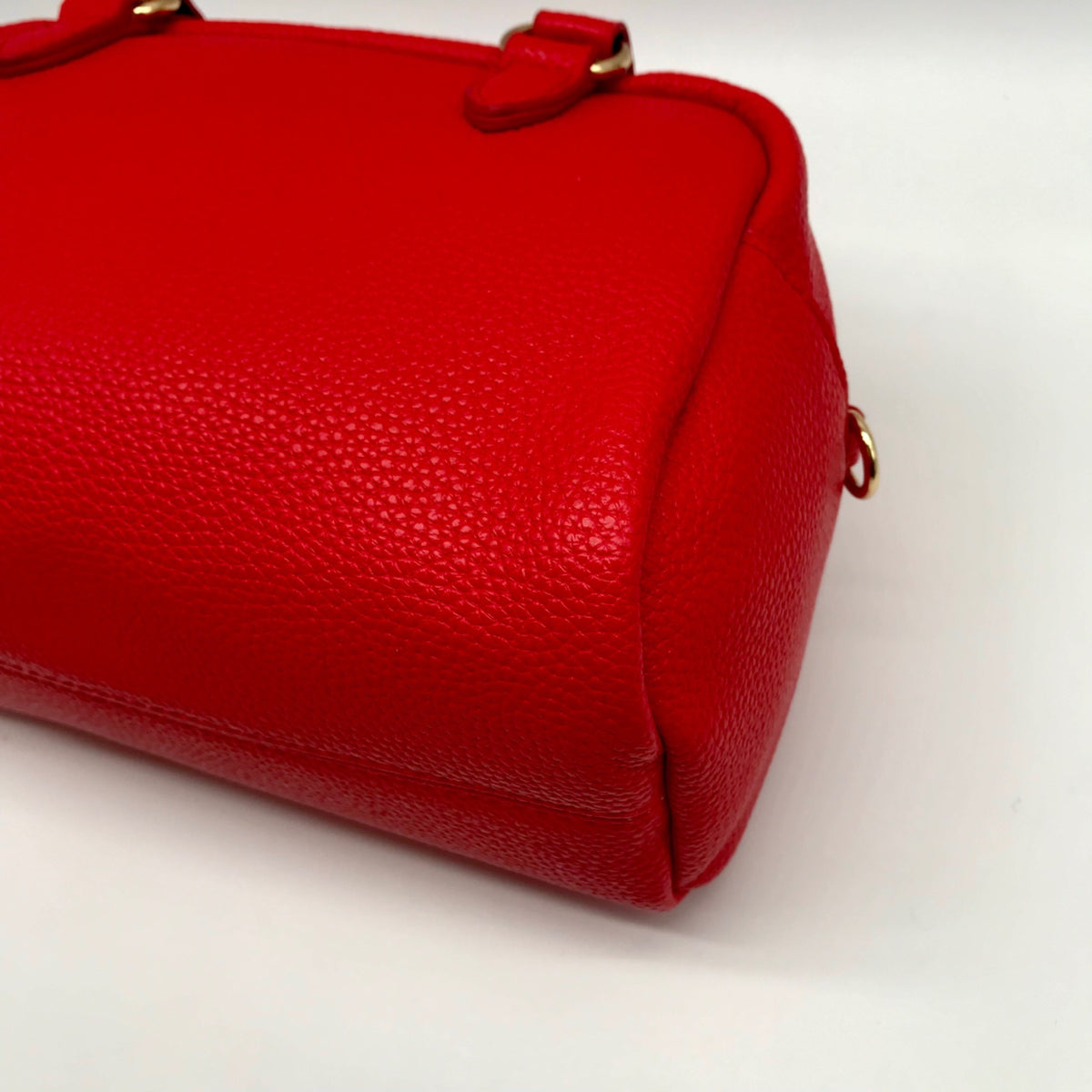 On 34th Red Faux Leather Crossbody Mini Bag