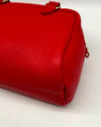 On 34th Red Faux Leather Crossbody Mini Bag