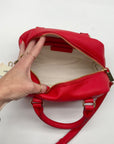 On 34th Red Faux Leather Crossbody Mini Bag