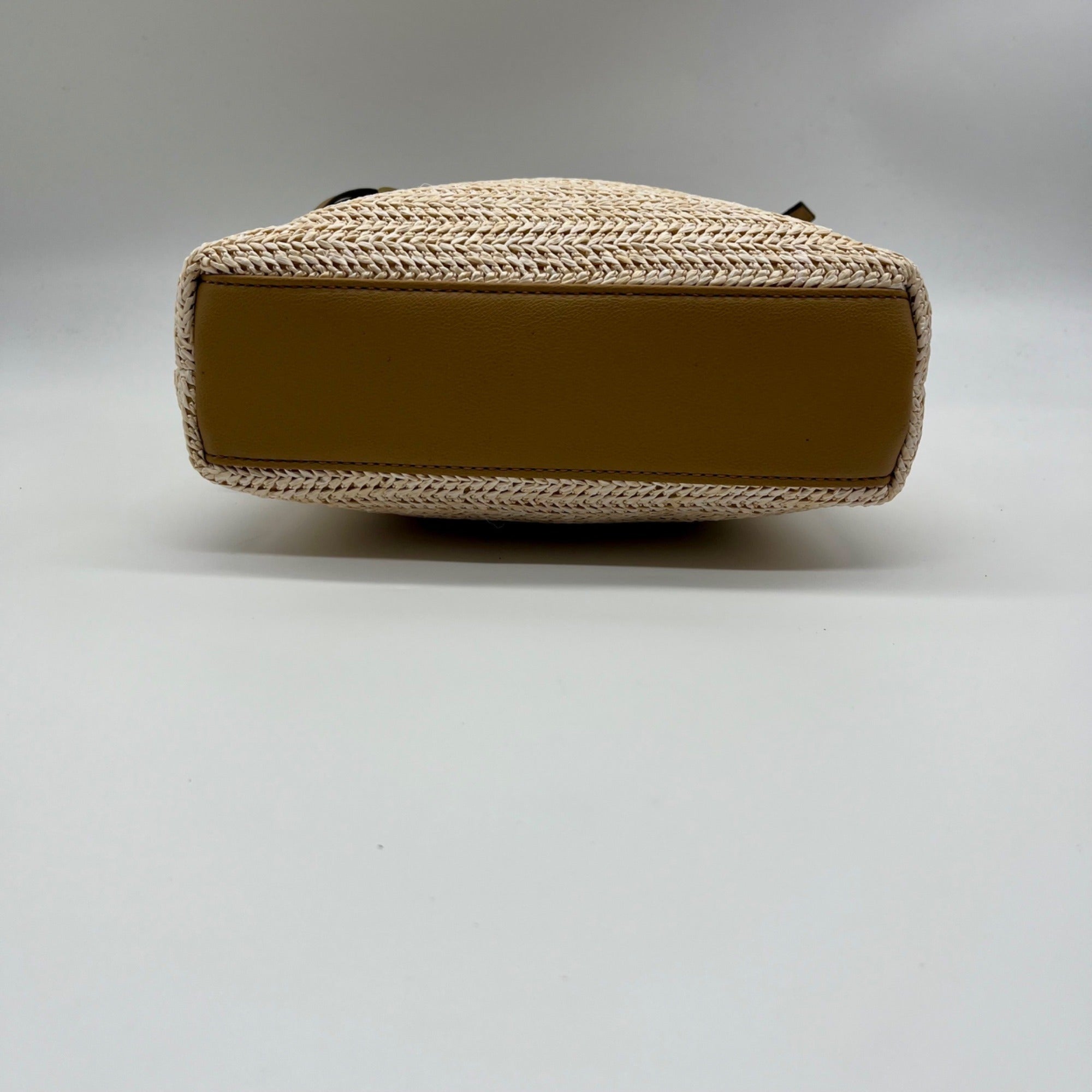 Style &amp; Co Beige Straw Crossbody Bag