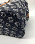 Madison West Blue Fabric Tote Bag
