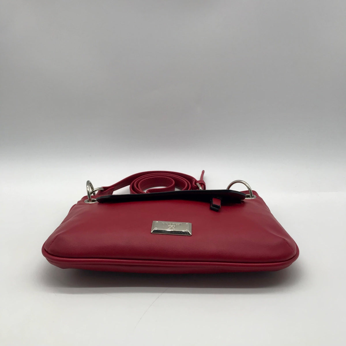 Nine West Red Faux Leather Shoulder Bag