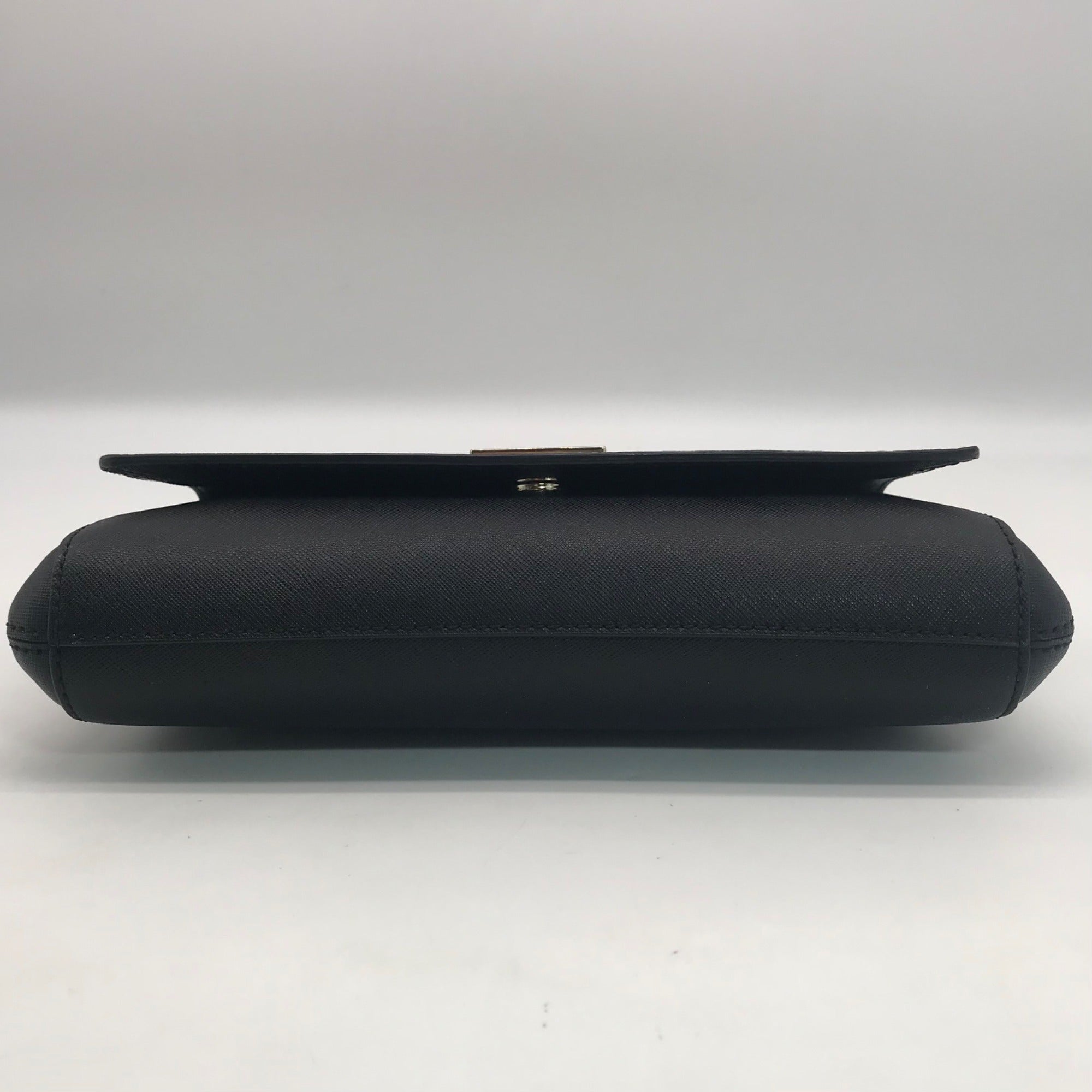 Kate Spade Laurel Way Black &amp; Blush Pink Saffiano Leather Greer Shoulder Bag