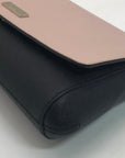 Kate Spade Laurel Way Black & Blush Pink Saffiano Leather Greer Shoulder Bag