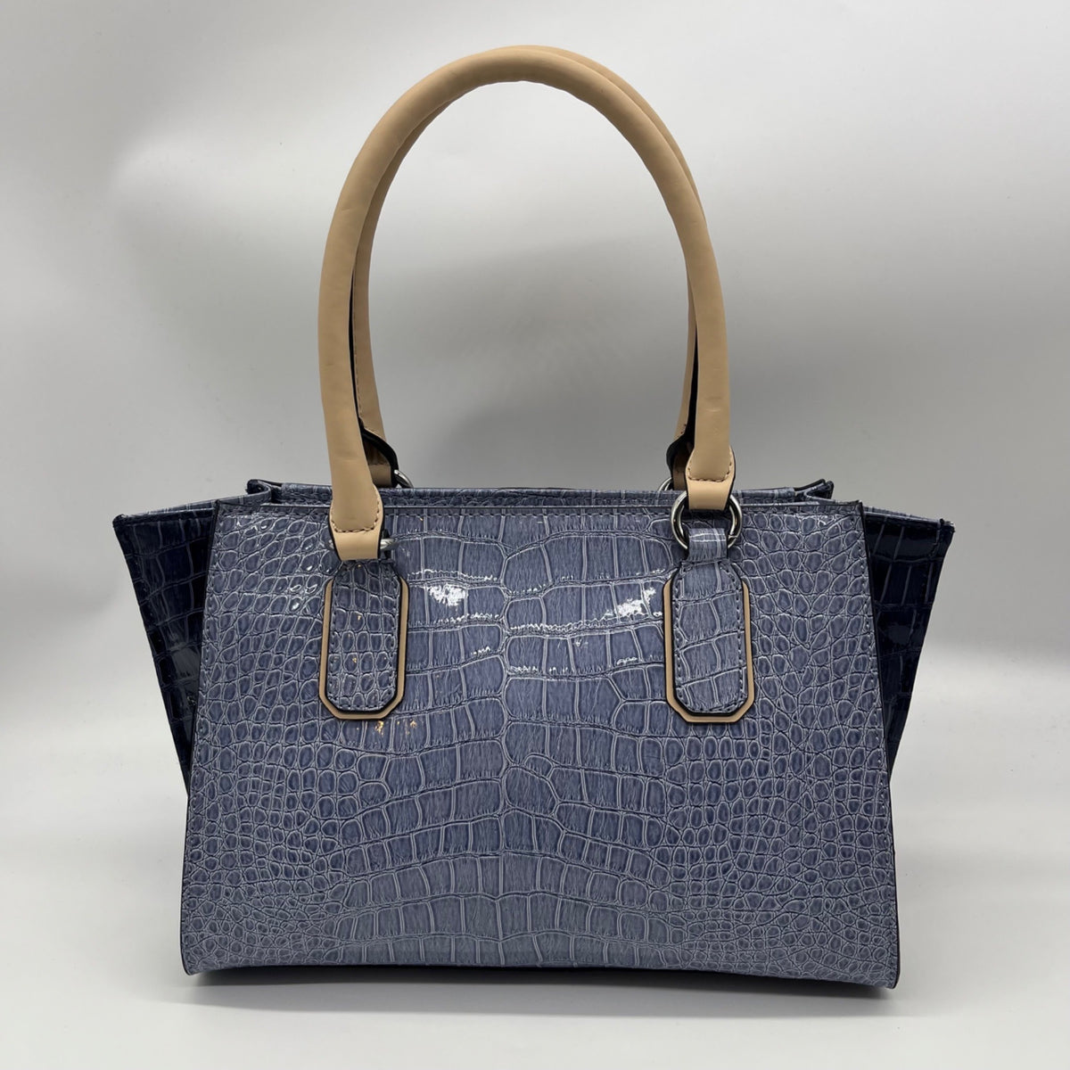 Guess Blue Vintage Y2K- Style Satchel Bag