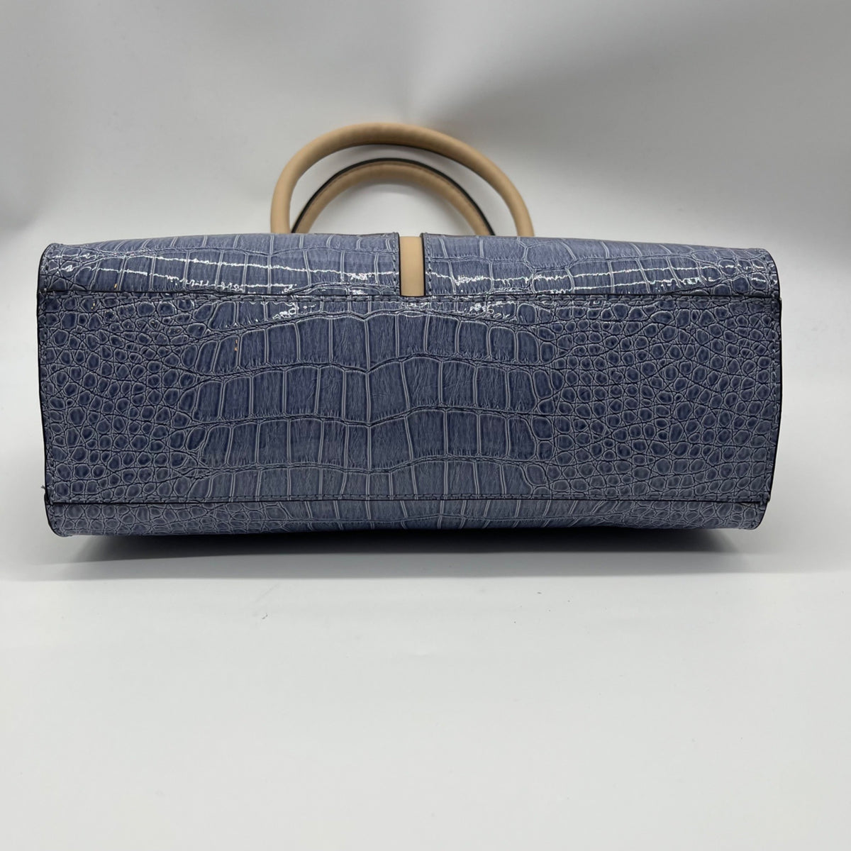 Guess Blue Vintage Y2K- Style Satchel Bag