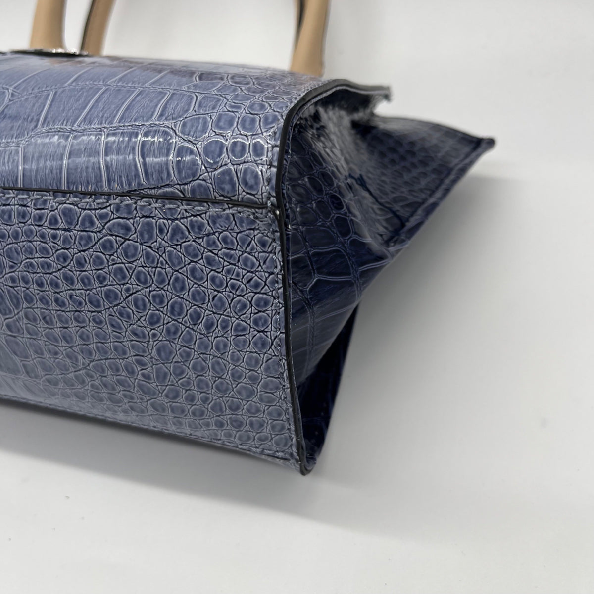Guess Blue Vintage Y2K- Style Satchel Bag