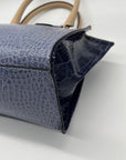 Guess Blue Vintage Y2K- Style Satchel Bag