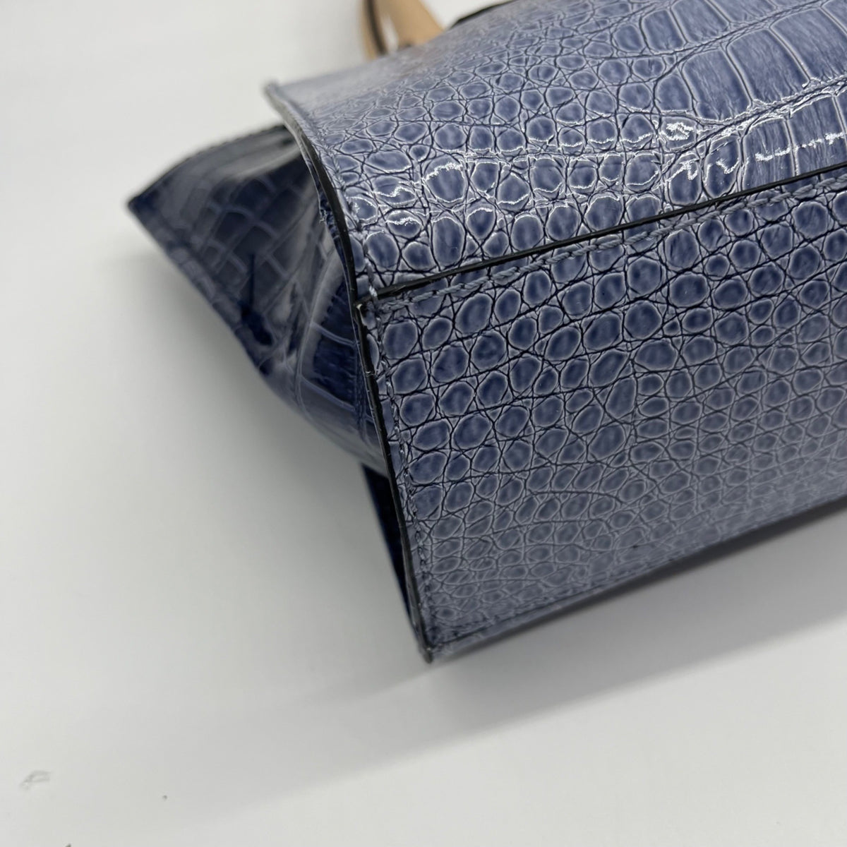 Guess Blue Vintage Y2K- Style Satchel Bag