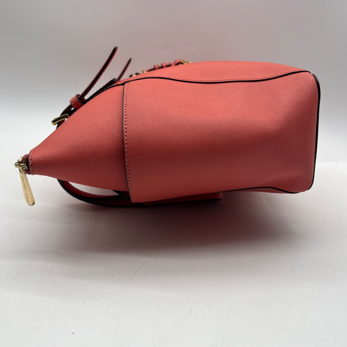 Michael Kors Salmon Saffiano Leather Tote &amp; Wallet Set
