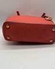 Michael Kors Salmon Saffiano Leather Tote & Wallet Set