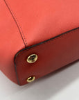 Michael Kors Salmon Saffiano Leather Tote & Wallet Set